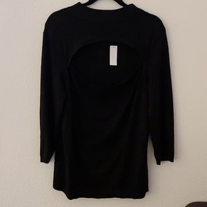 New York & Company Peek a boo sweater